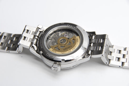 【 BOXED N MINT+ 】 Seiko Presage SARY079 Silver Dial AT Men's Watch from JAPAN